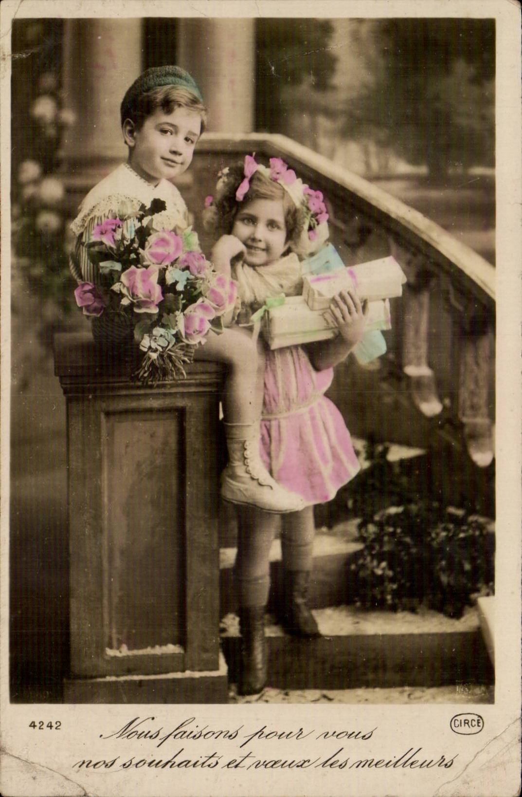 CPA Fantaisie Enfants