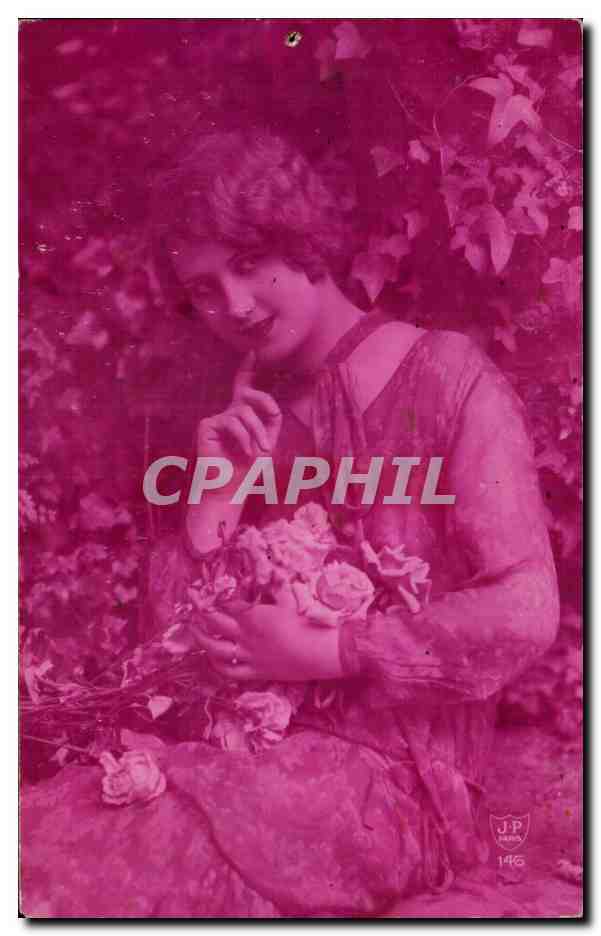 CPA Fantaisie Femme 