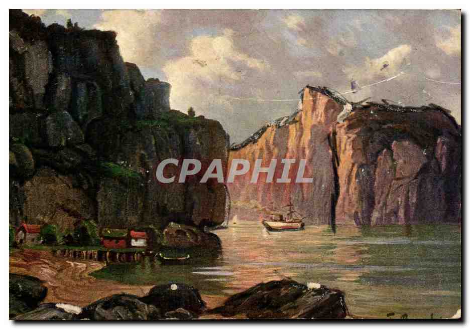 CPA Fantaisie Petit port