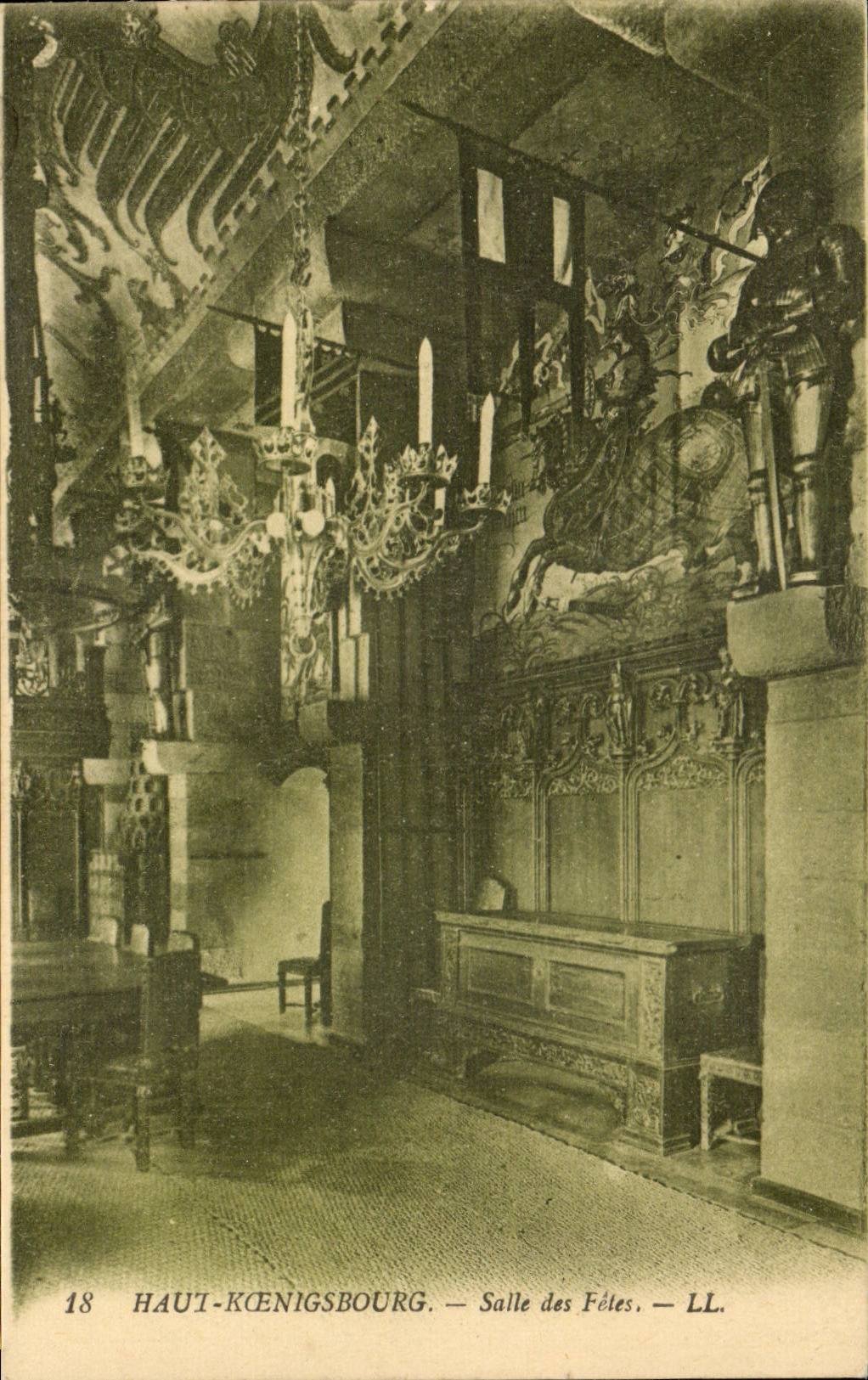 Haut-Kœnigsbourg — Salle des Fées — LL. n°18