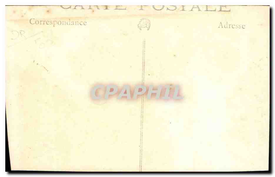 Paris CPA Bebe — Achterkant