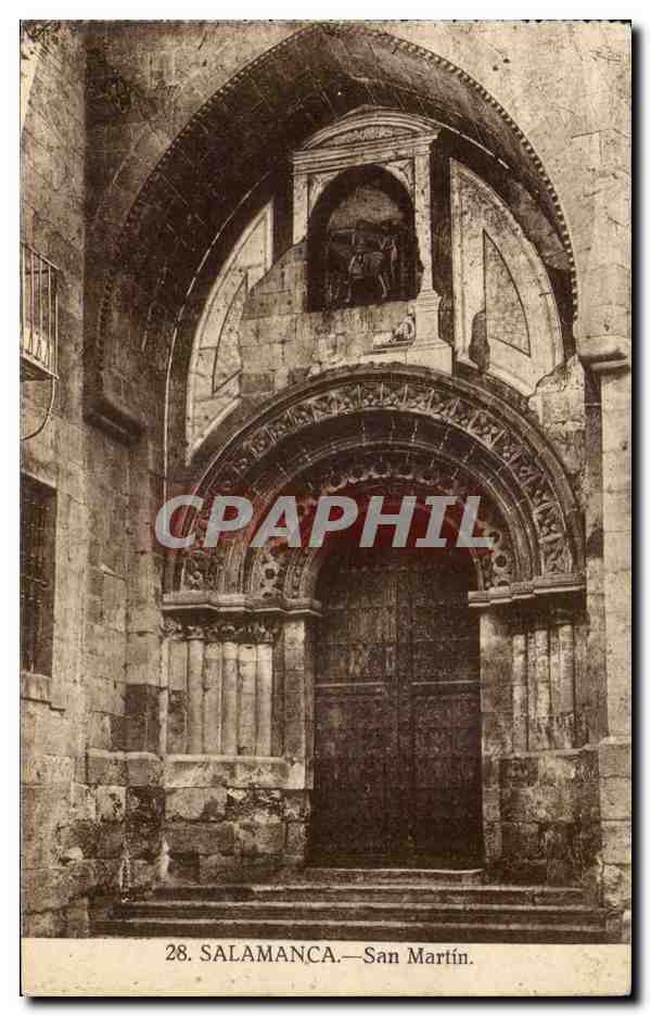 Portail de l'église San Martín — Salamanque — n°28