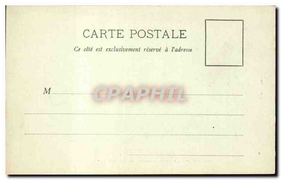Paris CPA Exposition de 1900 Entree du grand palais — Rückseite