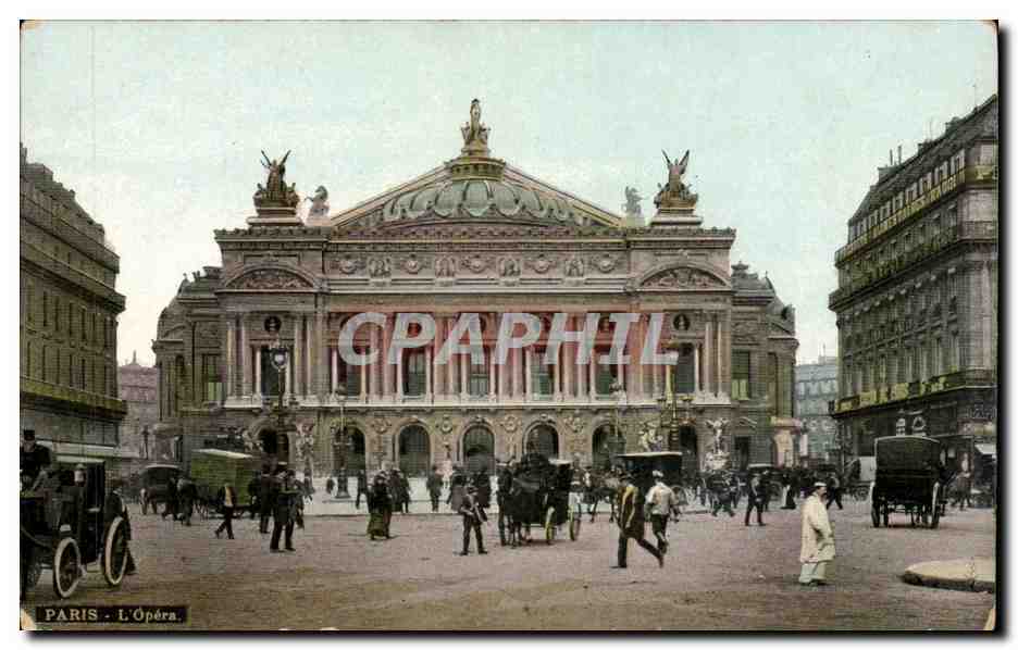 Paris CPA L'opera