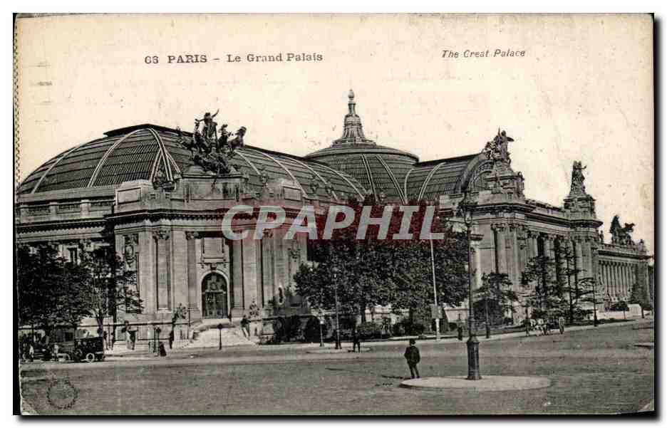 Paris CPA Le grand palais 
