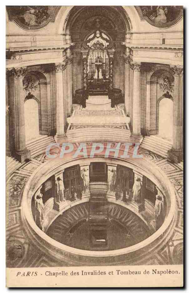 Paris CPA Chapelle des Invalides et tombeau de Napoleon