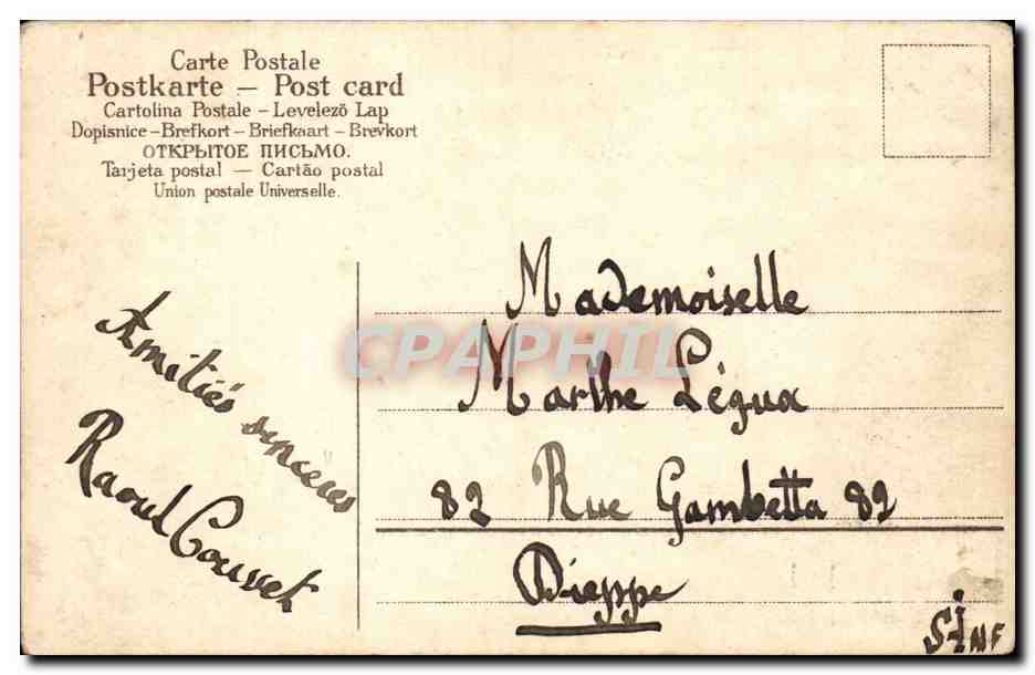 CPA Fantaisie Canard Canards Duck Ducks — Rückseite