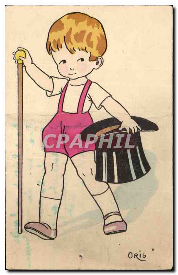 CPA Fantaisie Enfant illustrateur Oris
