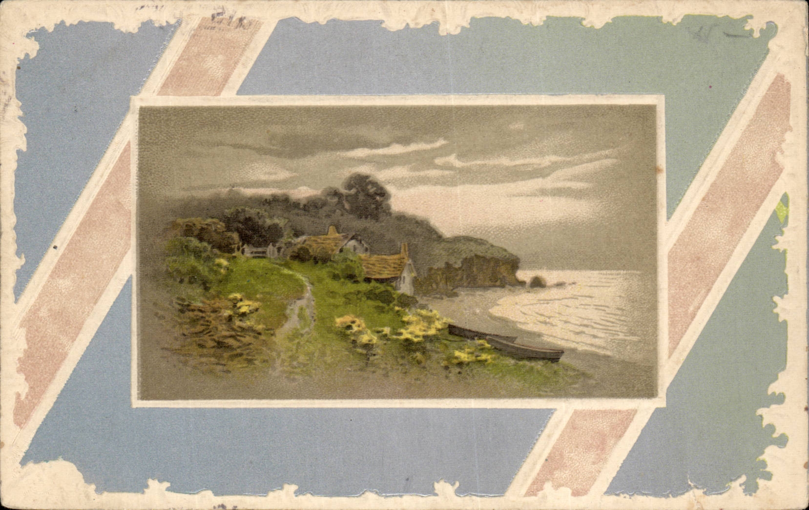 CPA Fantaisie Paysage