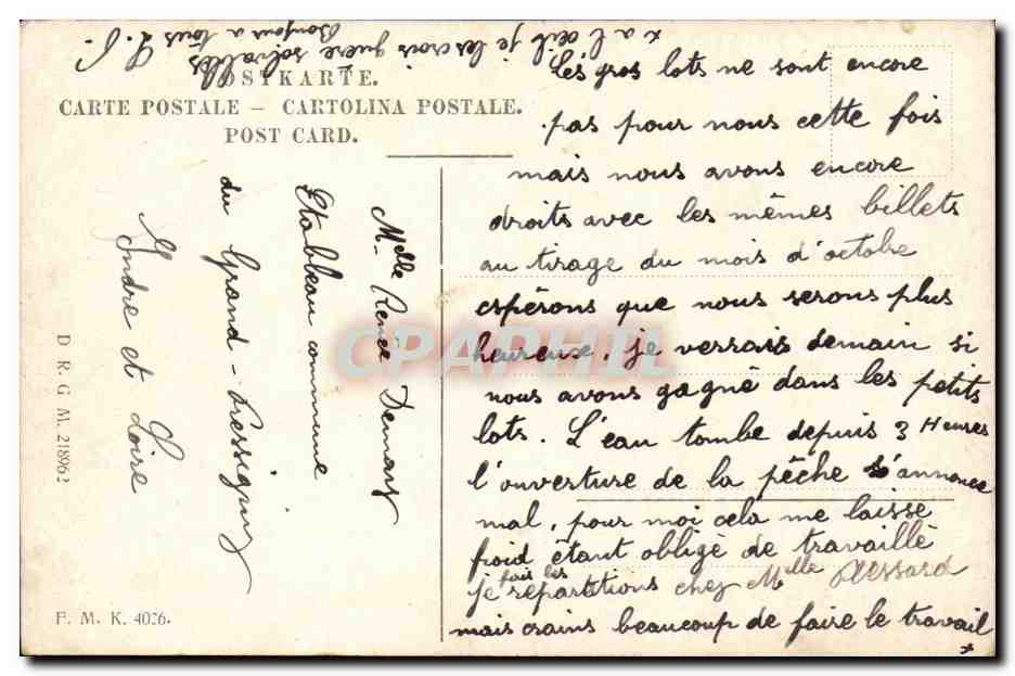 CPA W C Nakken Dans le Limbourg (attelage ferme) — Rückseite