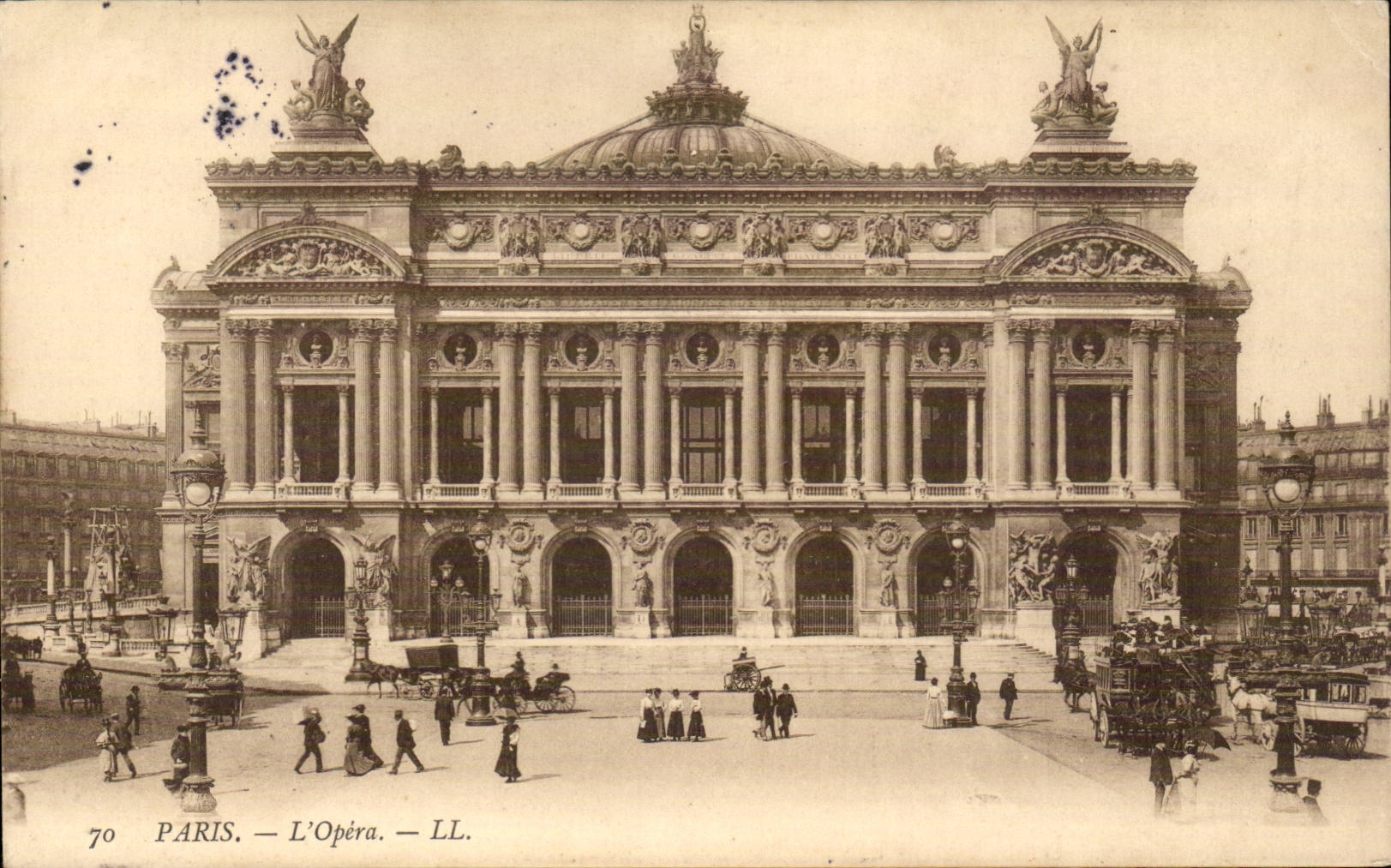 Paris CPA L'opera