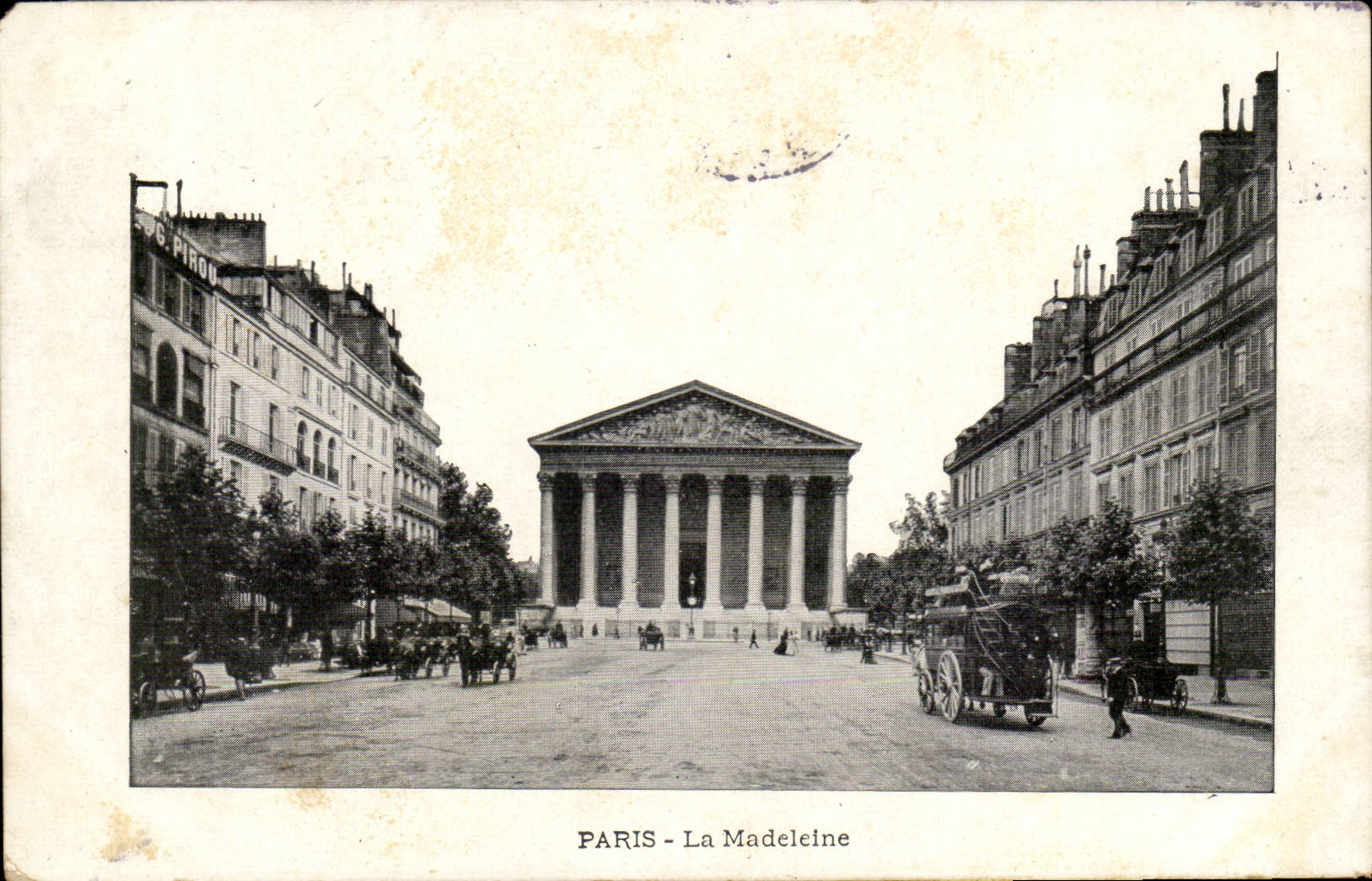 Paris CPA La Madeleine