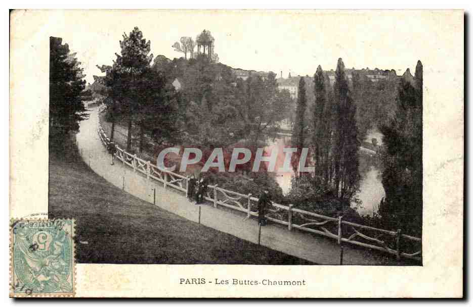 Paris CPA Les Buttes Chaumont