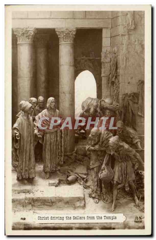 Christ driving the Sellers from the Temple — série 48 — A. Noyer