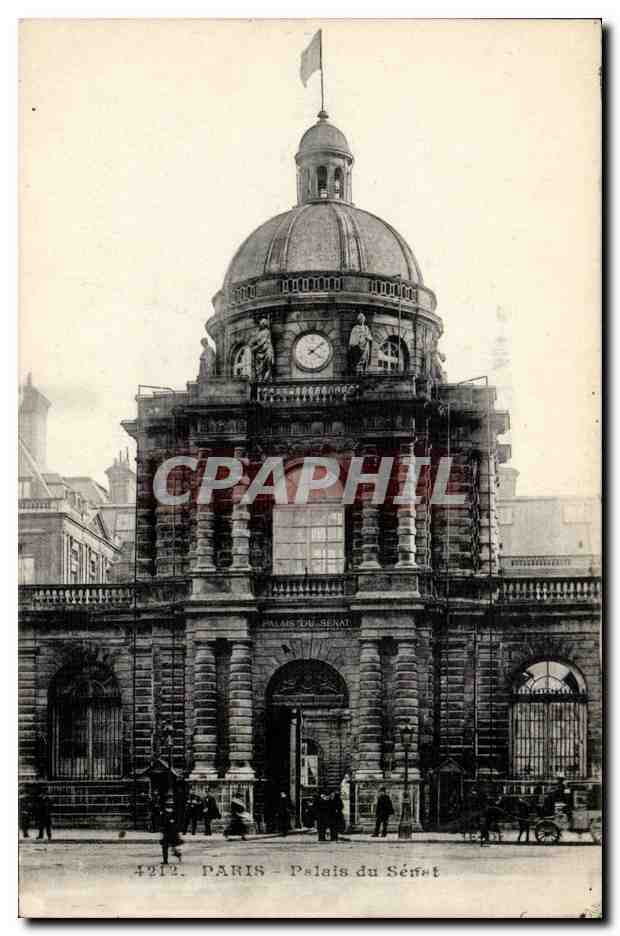 Paris CPA Palais du Senat