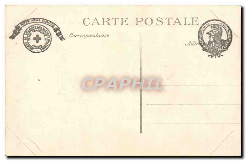 Paris CPA Invalides Tombeau de Napoleon 1er — Rückseite