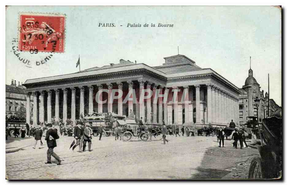 Paris CPA palais de la Bourse