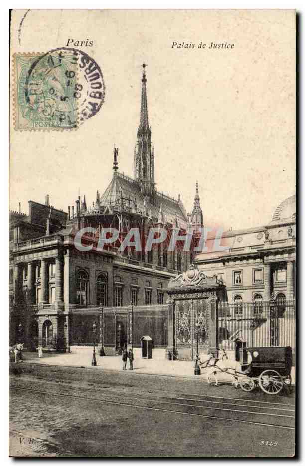 Paris CPA Palais de Justice