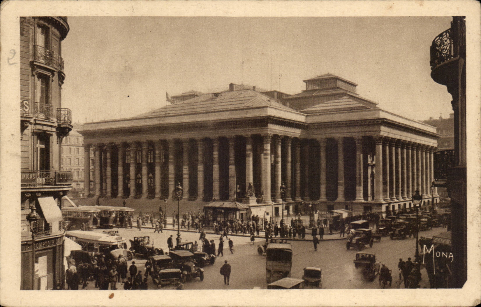 Paris CPA La Bourse