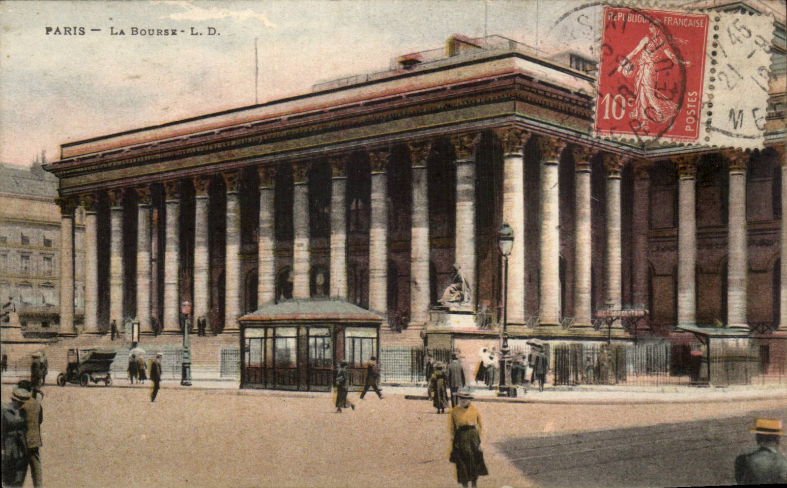 Paris CPA La Bourse