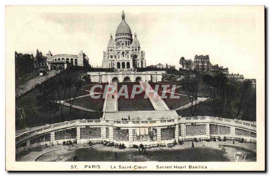Paris CPA Sacre Coeur Montmartre