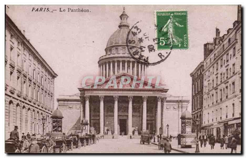 Paris CPA Le Pantheon