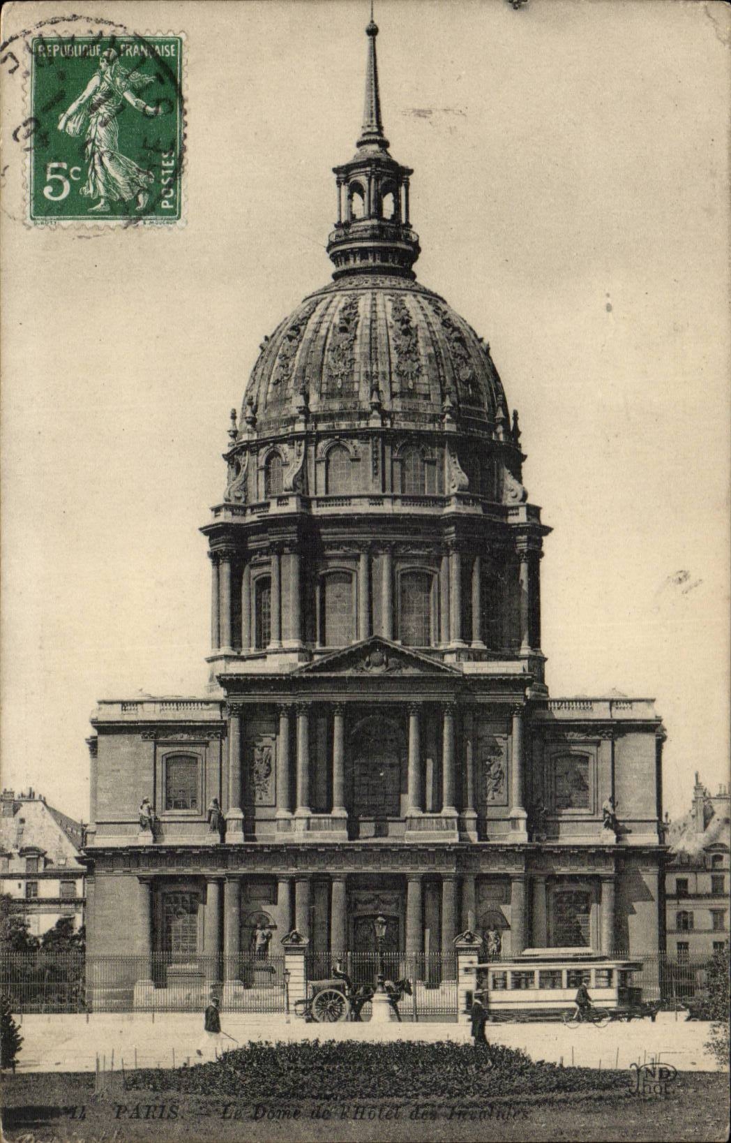 Paris CPA Dome des Invalides