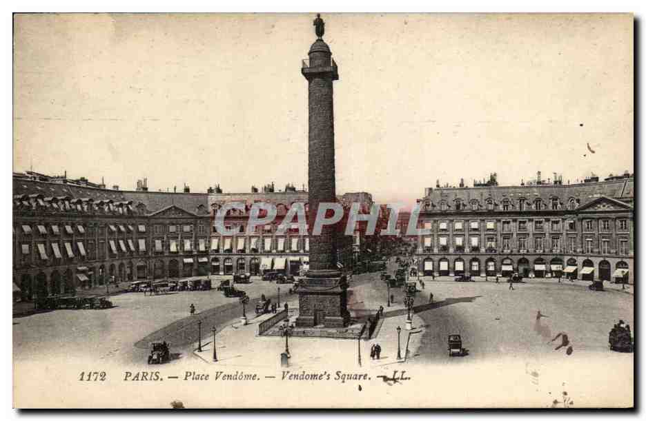 Paris CPA Place Vendome