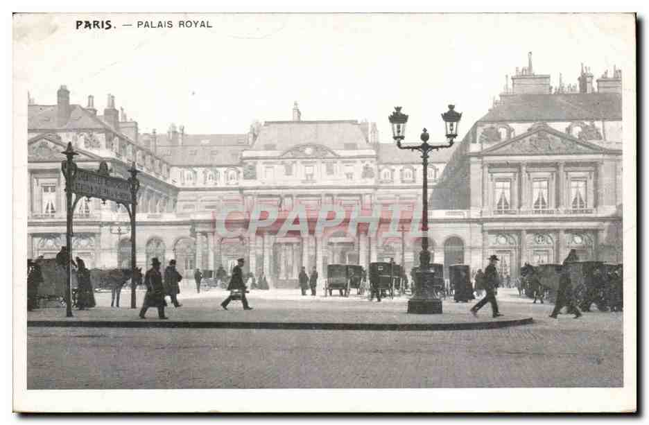 Paris CPA palais royal