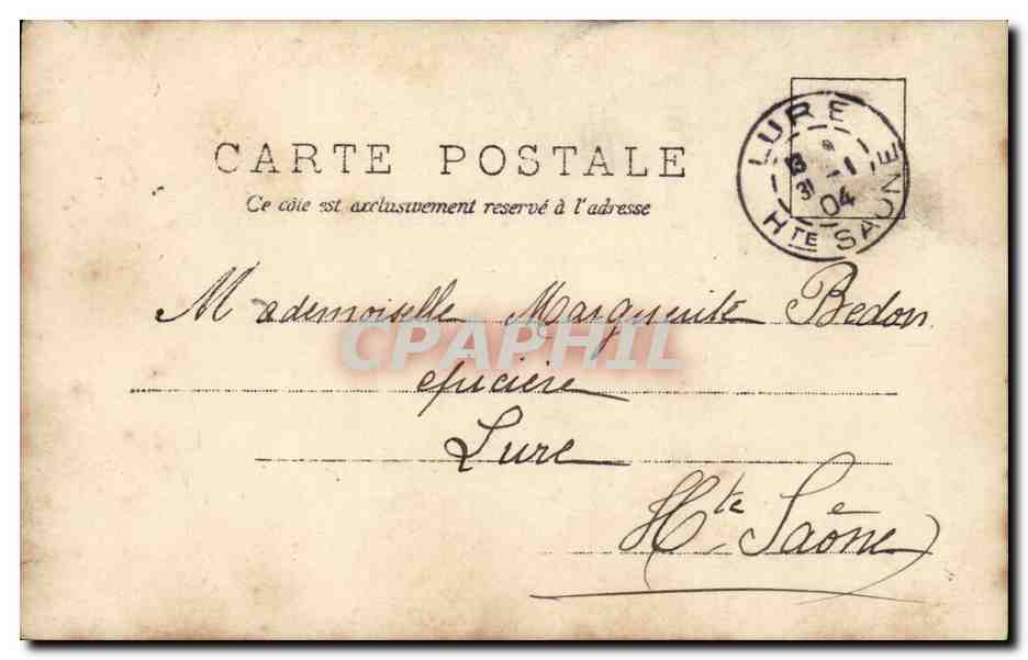 CPA Fantaisie Enfants Anime d'une pareille confiance — Rückseite
