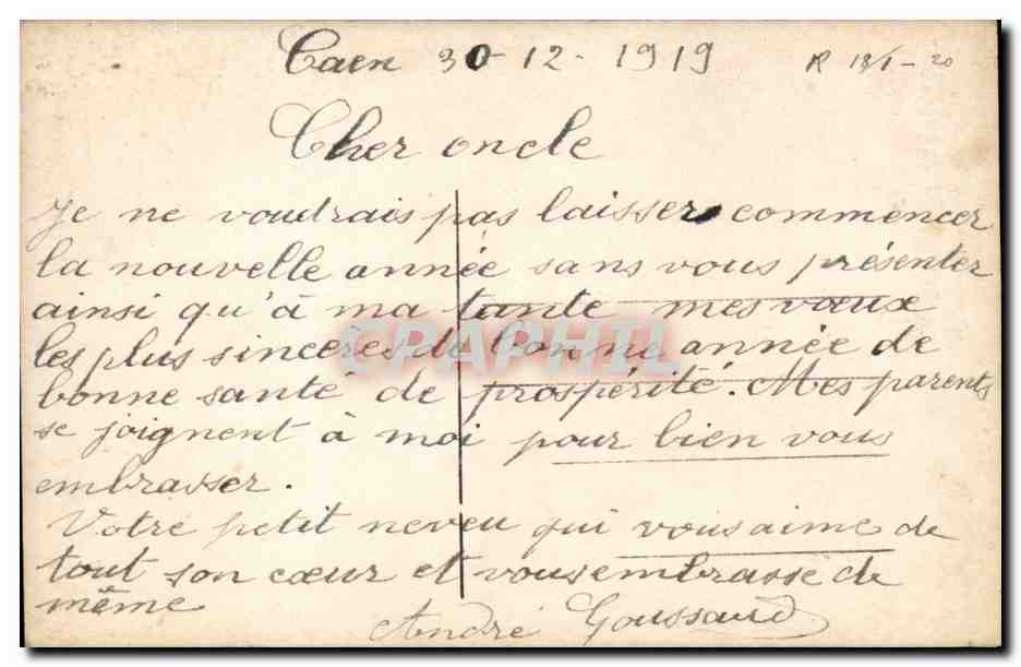 CPA Fantaisie Enfant  — Rückseite