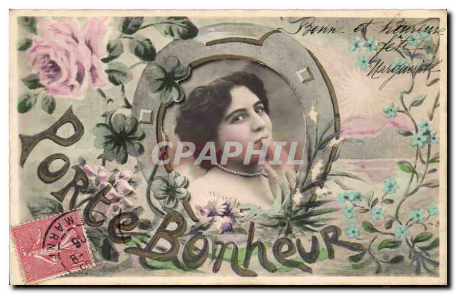 Portrait de femme — Porte-Bonheur — éditeur Porte-Bonheur