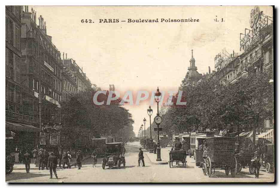 Paris CPA Boulevard Poissonniere