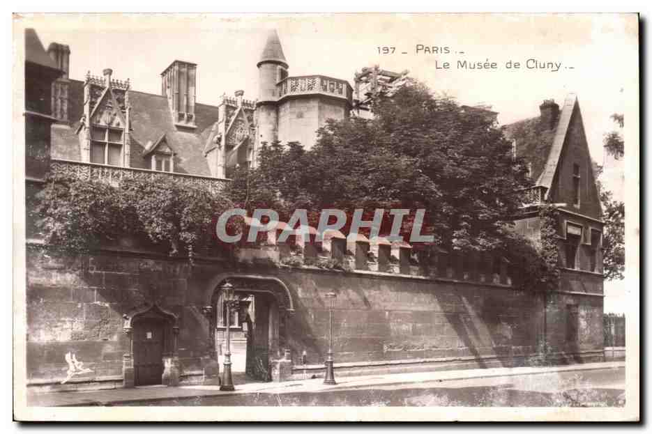 Paris CPA Musee de Cluny