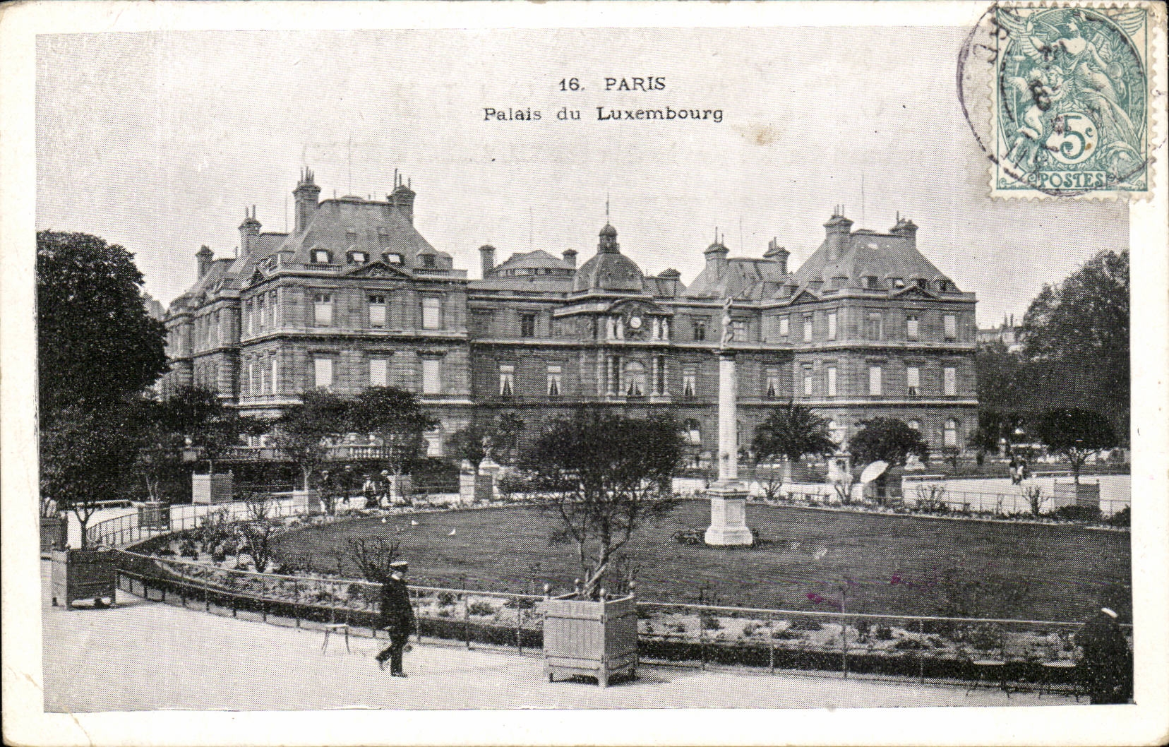 Paris CPA Palais du Luxembourg