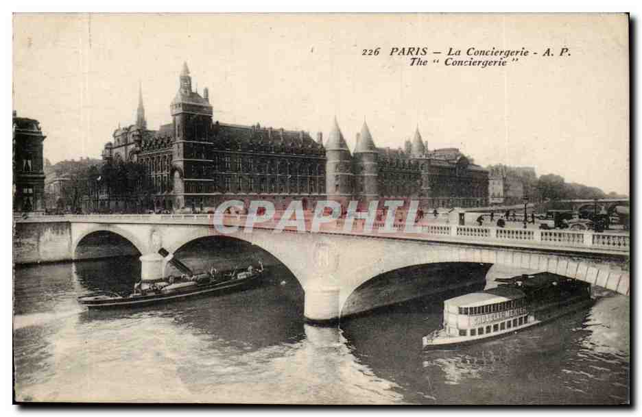 Paris CPA la conciergerie