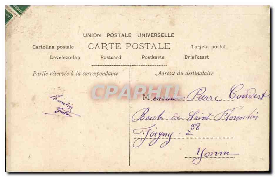 CPA Fantaisie Enfant  — Verso