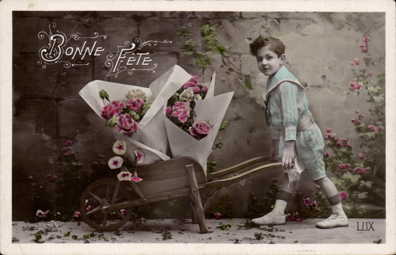 CPA Fantaisie Enfant Garcon