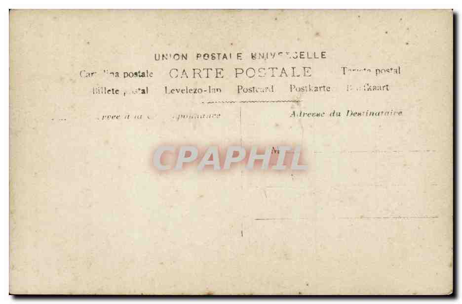 CPA Fantaisie Enfant Garcon — Verso