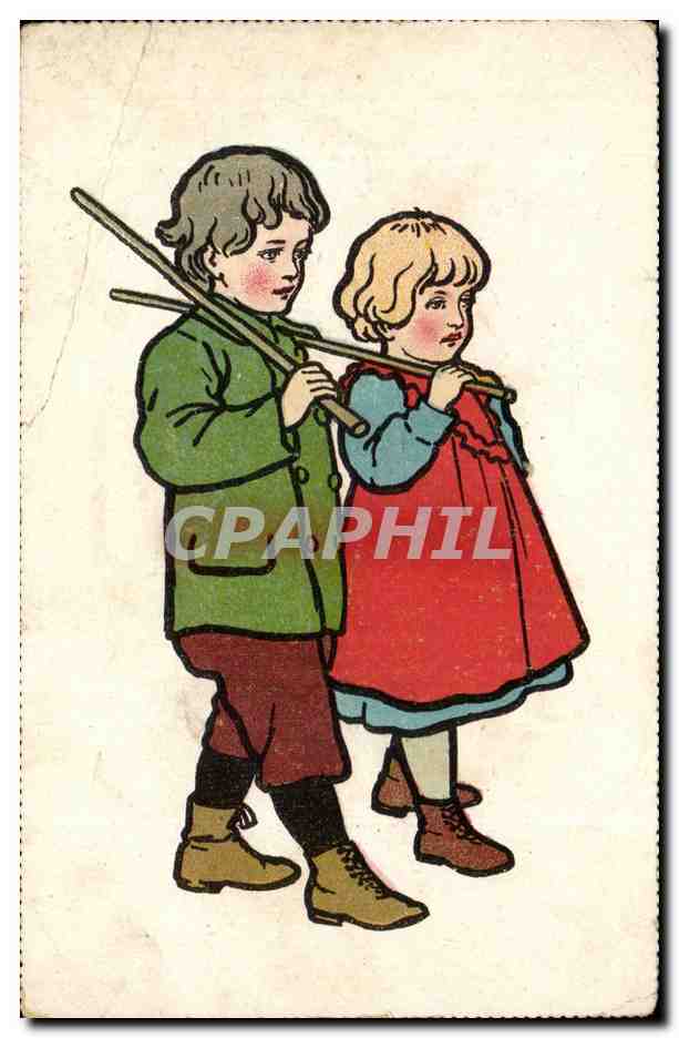 CPA Fantaisie Enfants