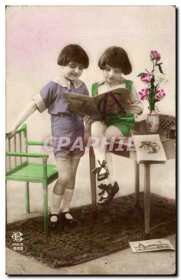 CPA Fantaisie Enfants