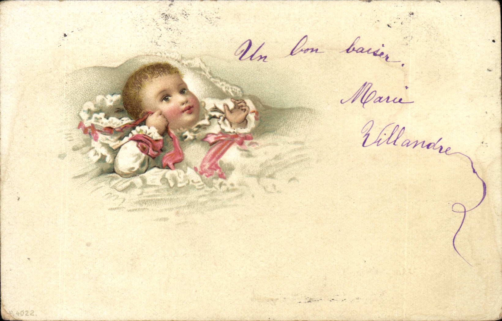 CPA Fantaisie Enfant Bebe