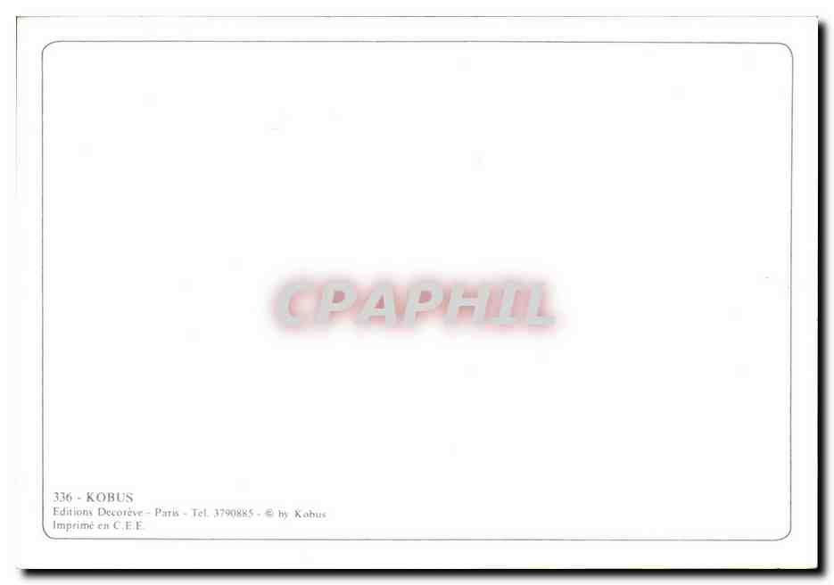 CPM La Poste Kobus  — Rückseite