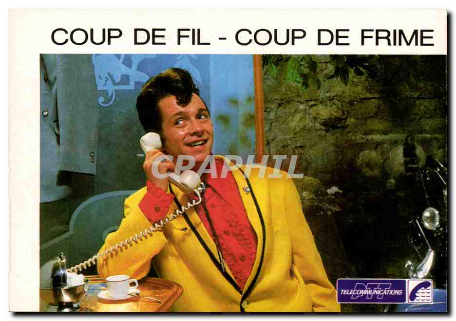 CPM Coup de fil Coup de Frime PTT 1986