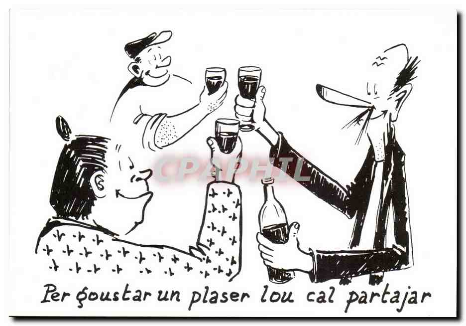 CPM Humour Dessin de Charles Mouly Pour apprecier un plaisir il faut le partager
