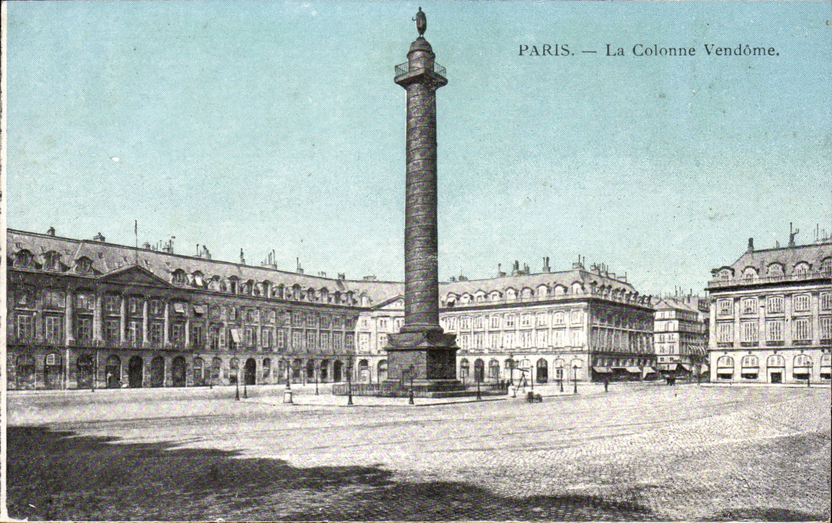 Paris CPA La colonne Vendome