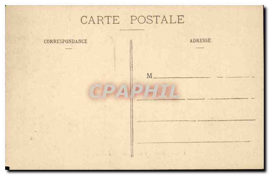 Paris CPA Le pont Alexandre — Verso