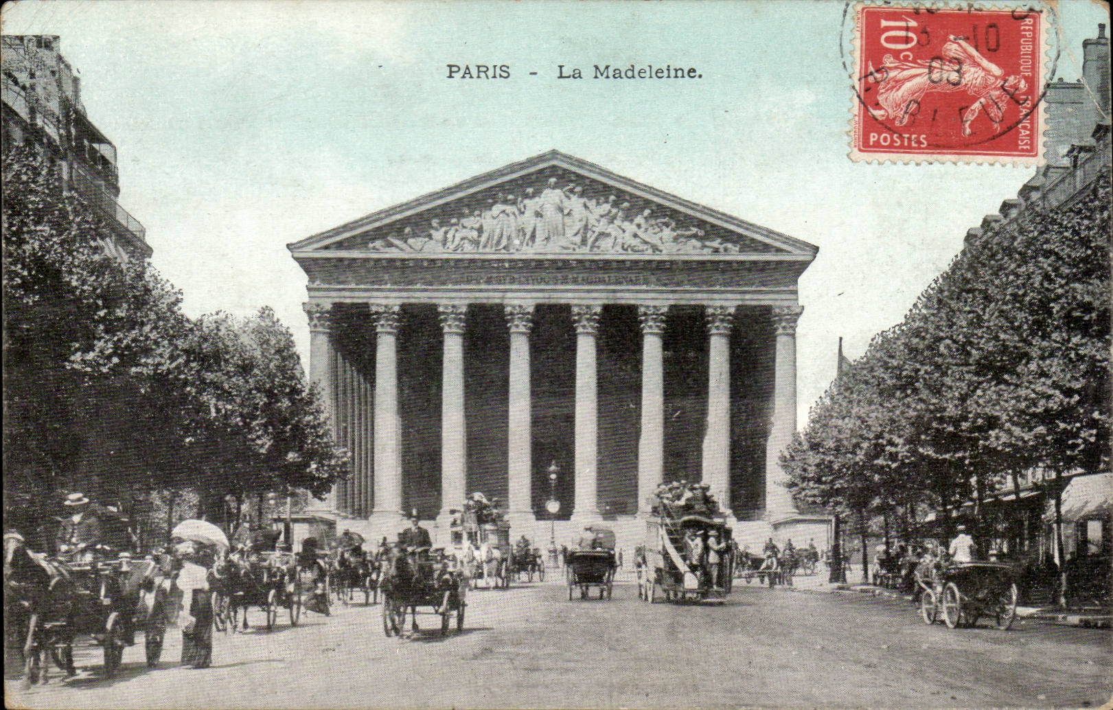 Paris CPA La madeleine