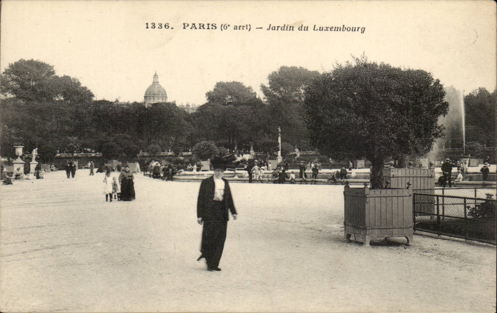 Paris CPA Jardin du Luxembourg