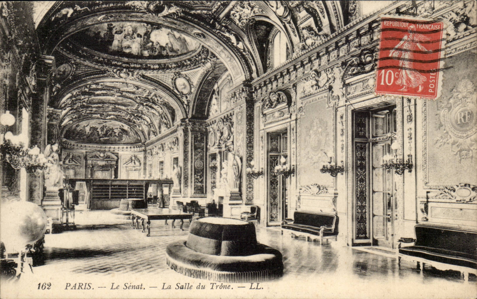 Paris CPA Le Senat La salle du trone